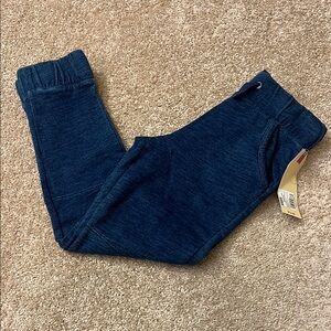 Cherokee Indigo Jogger Pants Size Medium 7/8 NEW